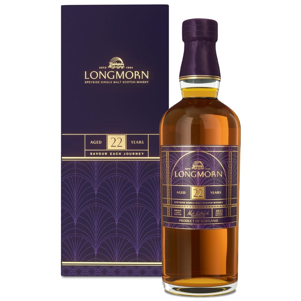 Longmorn 22 Year Old Single Malt Scotch Whisky Scotch Longmorn 