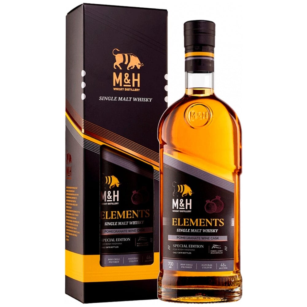 M&H Elements Pomegranate Single Malt Whisky M&H Distillery 