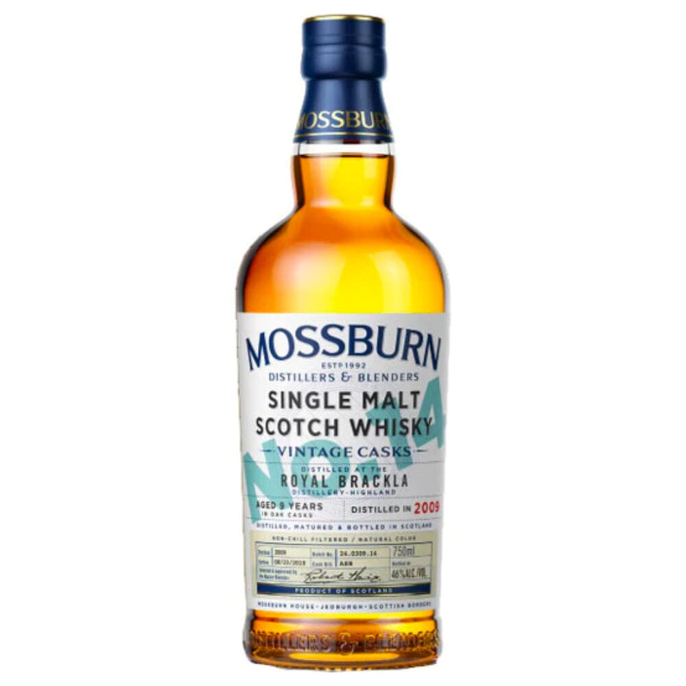Mossburn No. 14 Royal Brackla Distillery Single Malt Scotch Whisky Scotch Mossburn Whisky 