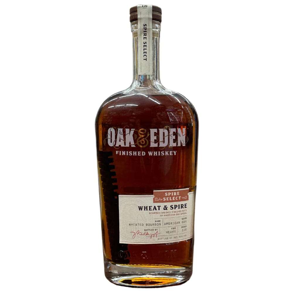 Oak & Eden Wheat & Spire Sip Whiskey Private Barrel Wheated Bourbon Oak & Eden 