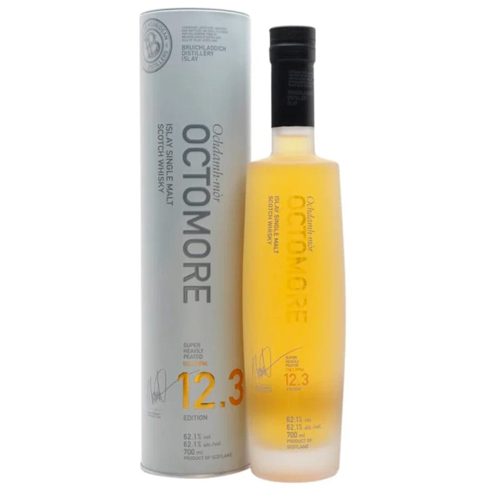 Octomore 12.3 Super Heavely Peated 2021 Edition Scotch Octomore 