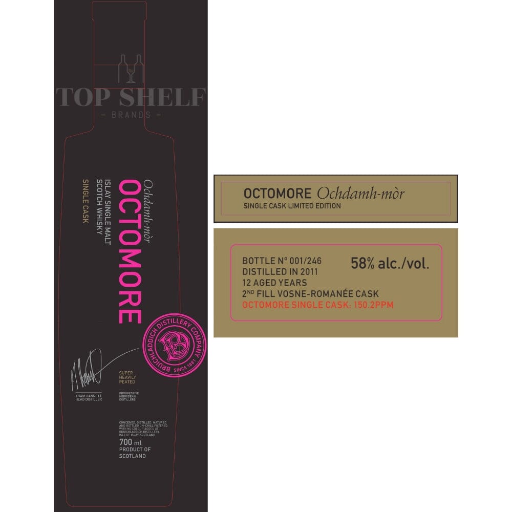 Octomore Single Cask: 150.2PPM Scotch Octomore 