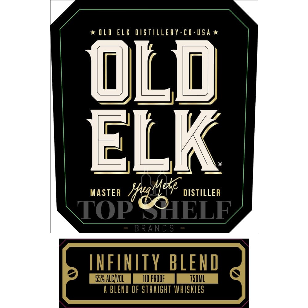 Old Elk Infinity Blend 2024 Release Blended Whiskey Old Elk Bourbon 