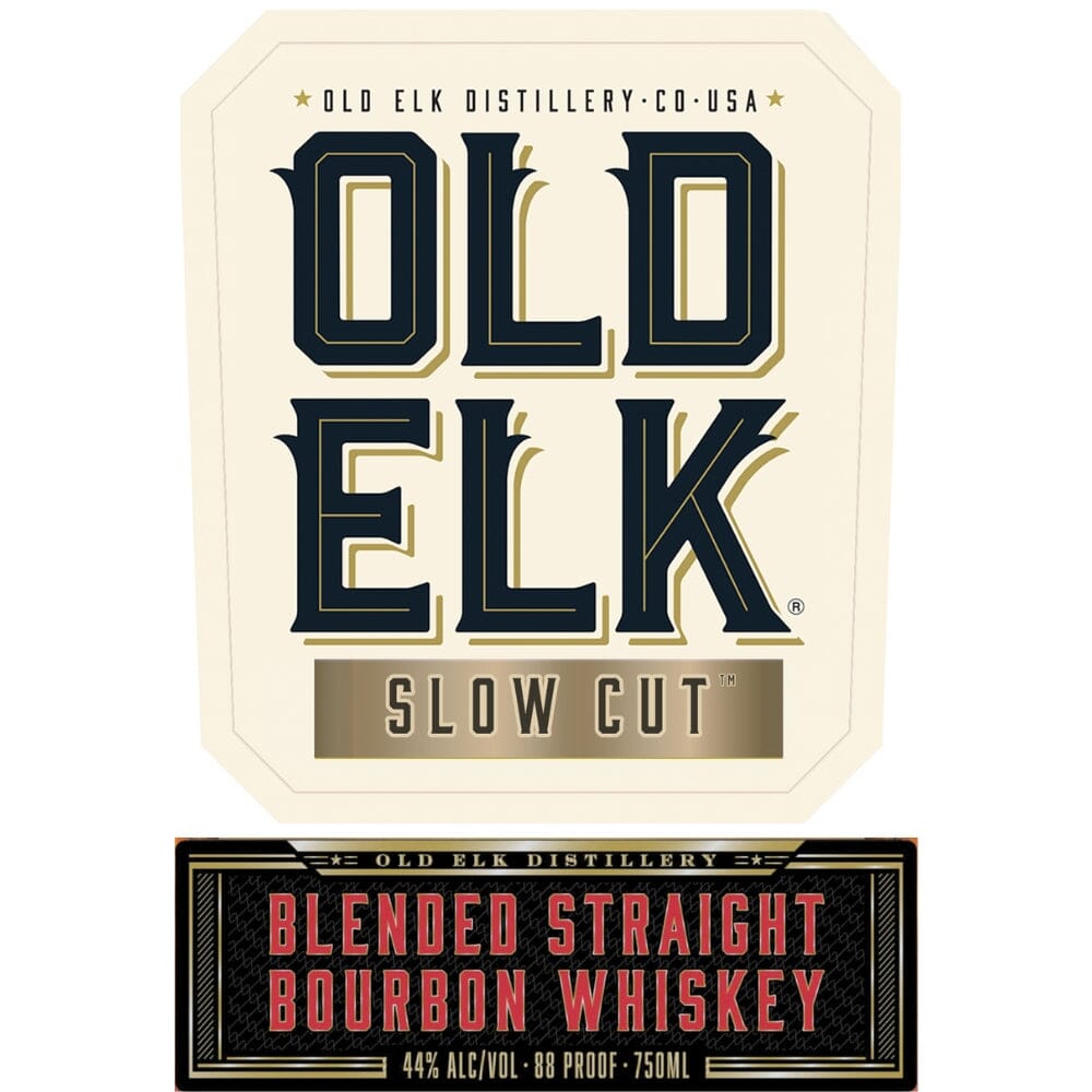 Old Elk Slow Cut Blended Straight Bourbon Bourbon Old Elk Bourbon 