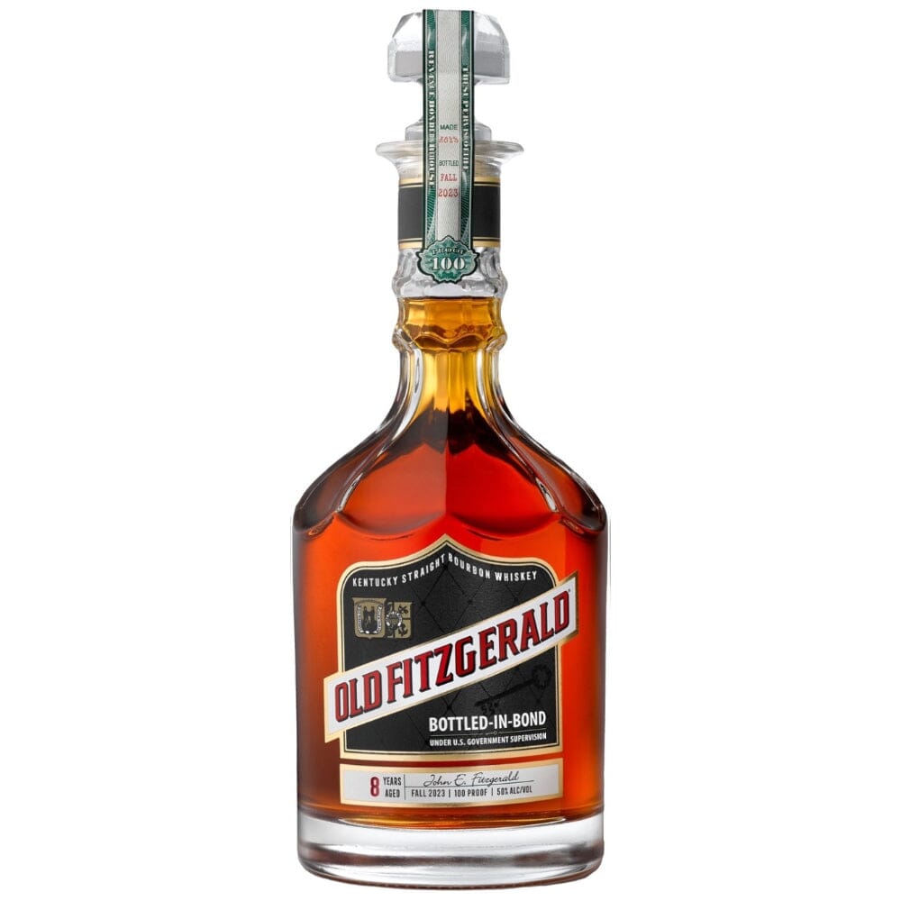 Old Fitzgerald Bottled in Bond 8 Year Old Fall 2023 Release Kentucky Straight Bourbon Whiskey Old Fitzgerald 