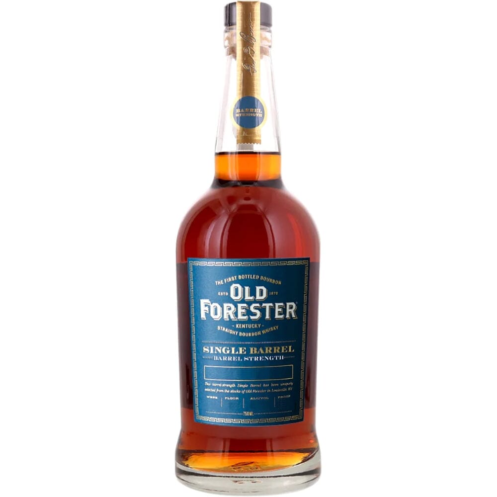 Old Forester Single Barrel Barrel Strength 128 Proof Bourbon Old Forester 