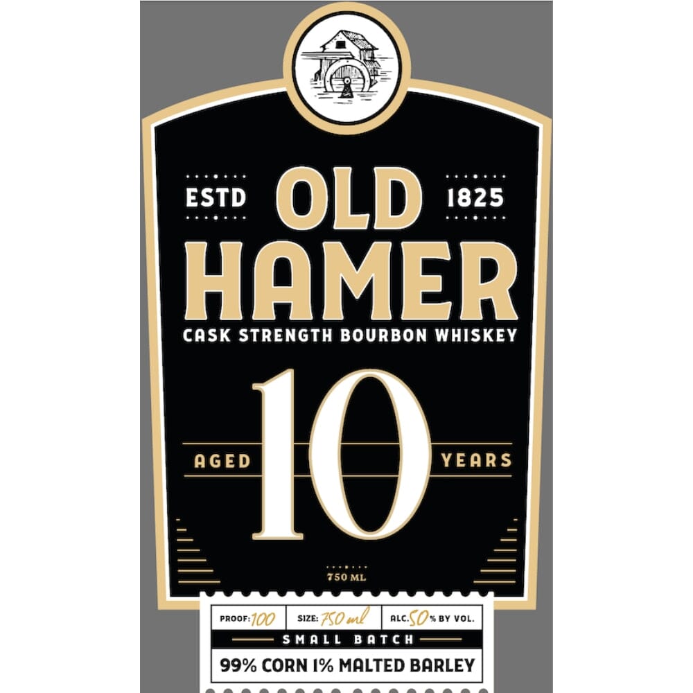 Old Hamer 10 Year Old Bourbon Bourbon Old Hamer 