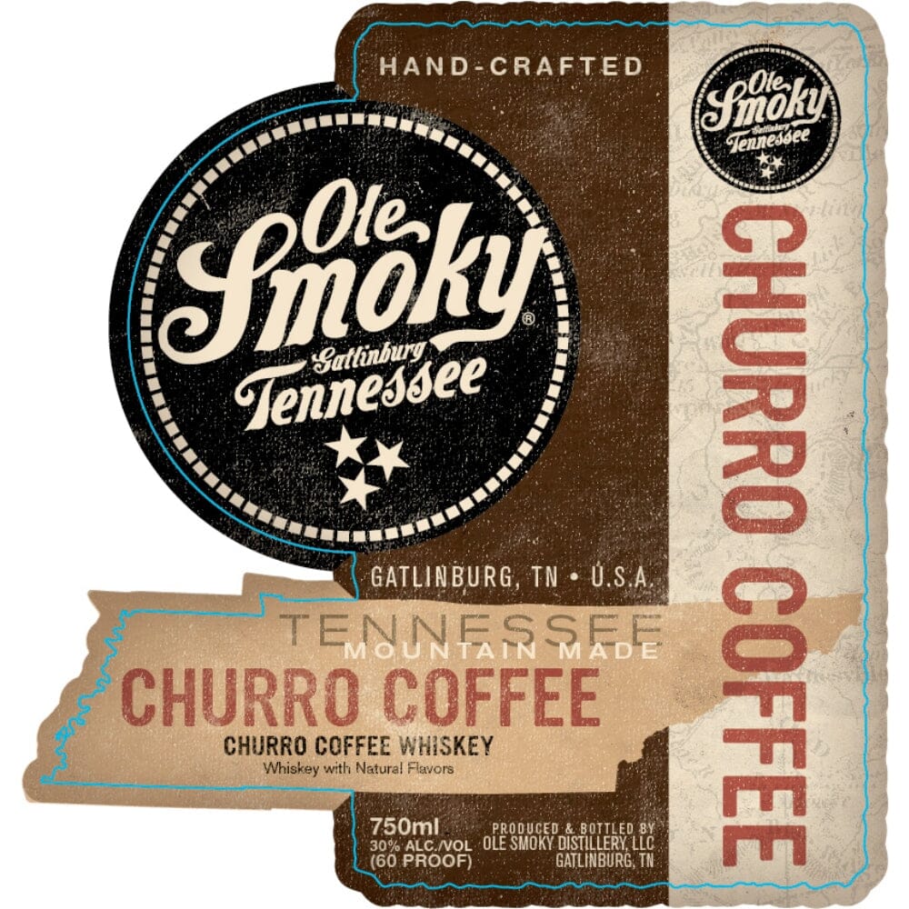 Ole Smoky Churro Coffee Whiskey Flavored Whiskey Ole Smoky 