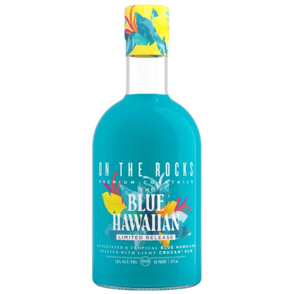On the Rocks Blue Hawaiian Limited Release Cocktail 375ML Ready-To-Drink Cocktails On The Rocks Cocktails 