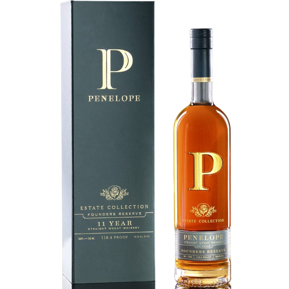 Penelope Estate Collection Founder's Reserve Straight Wheat Whiskey Wheat Whiskey Penelope Bourbon 