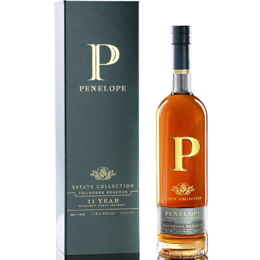 Penelope Estate Collection Founder's Reserve Straight Wheat Whiskey Wheat Whiskey Penelope Bourbon 