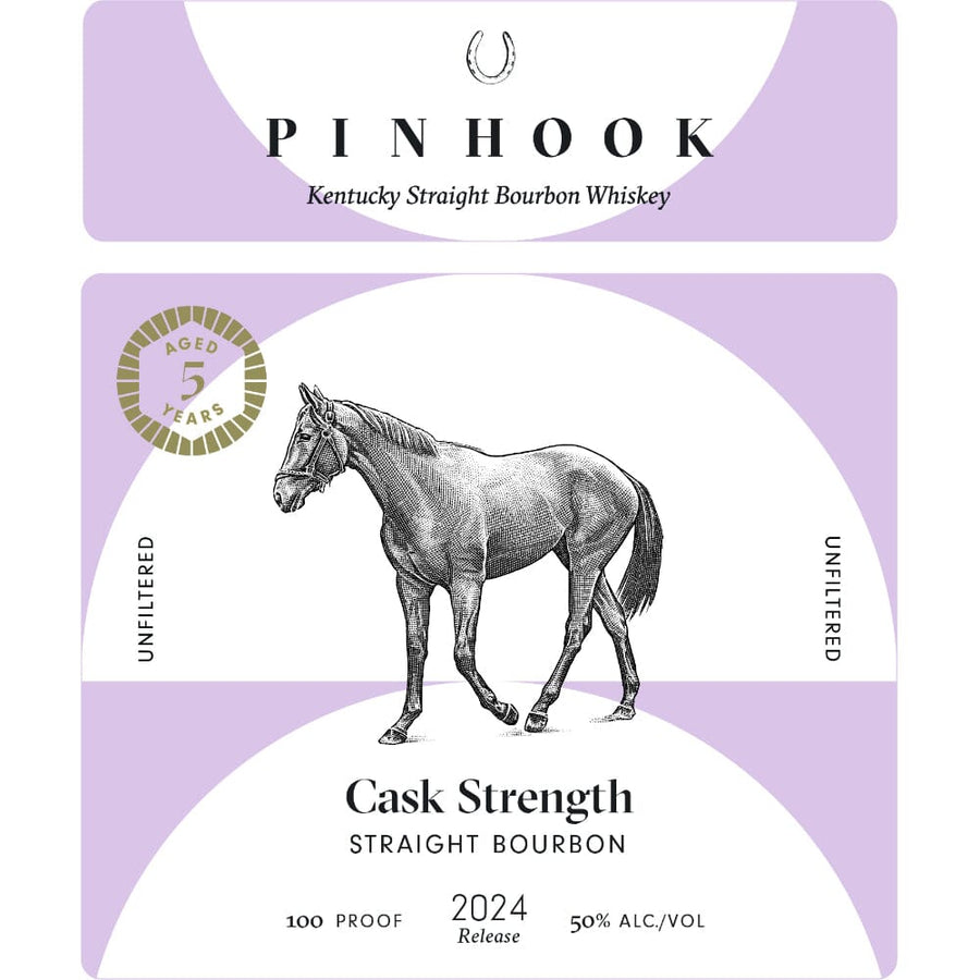 Pinhook 5 Year Old Cask Strength Bourbon 2024 Release Bourbon Pinhook Bourbon 