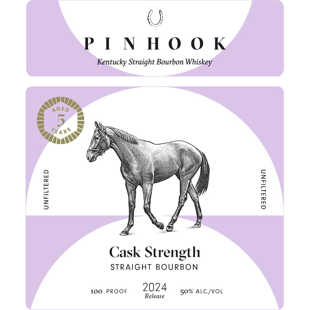 Pinhook 5 Year Old Cask Strength Bourbon 2024 Release Bourbon Pinhook Bourbon 