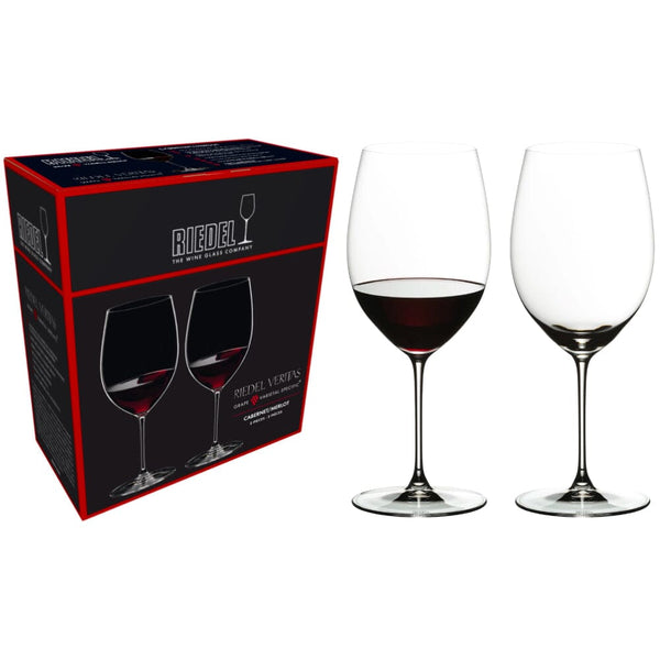 Riedel Stemless Wings Cabernet & Merlot Wine Glasses, Set of 2