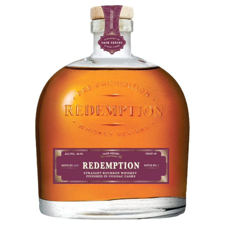 Redemption Cognac Cask Finish Batch 003 Bourbon Redemption 