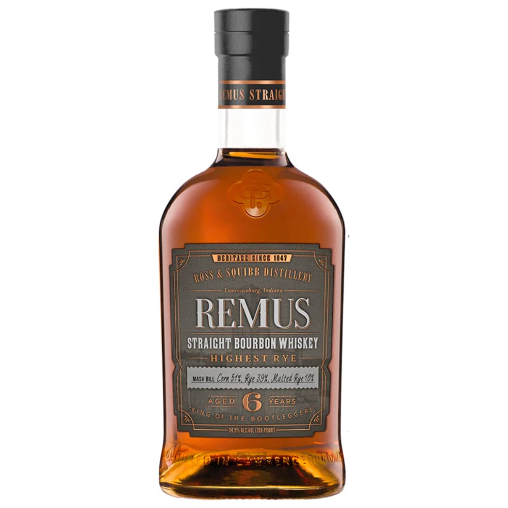 Remus Highest Rye 6 Year Old Straight Bourbon Bourbon Remus Bourbon 