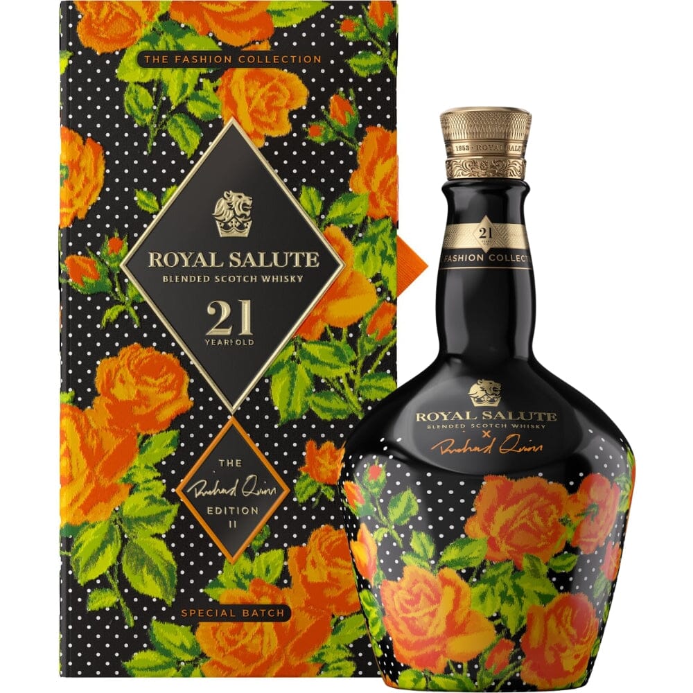 Royal Salute x Richard Quinn Orange Roses Fashion Edition II Scotch Royal Salute 