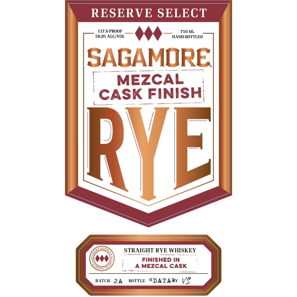 Sagamore Reserve Select Mezcal Cask Finish Rye