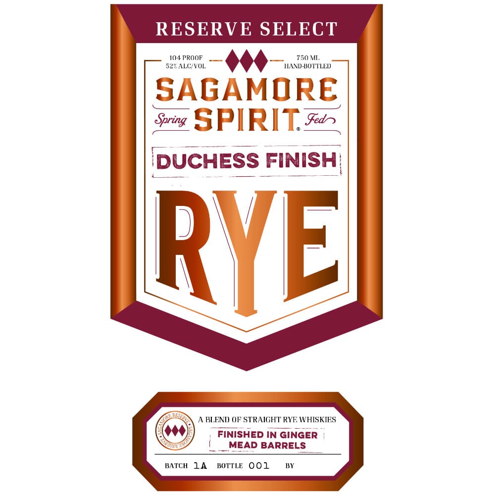 Sagamore Spirit Reserve Select Duchess Finish Rye Rye Whiskey Sagamore Spirit 