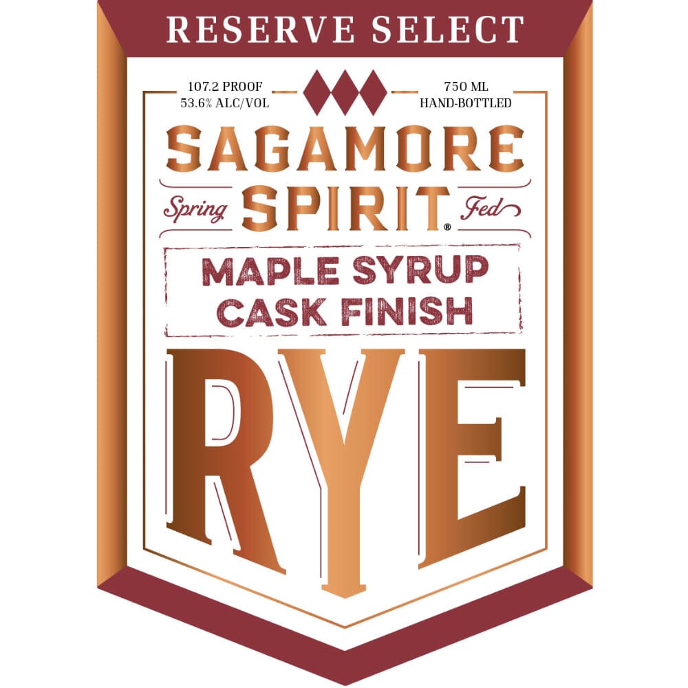 Sagamore Spirit Reserve Select Maple Syrup Cask Finish Rye Rye Whiskey Sagamore Spirit 
