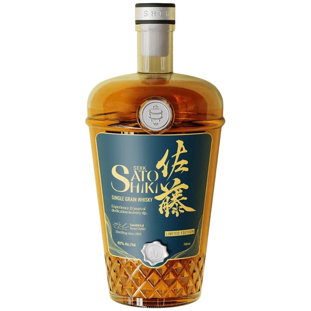 Sato Shiki 21 Year Old Single Grain Whisky Japanese Whisky Sato Shiki 