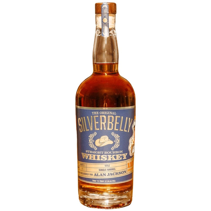 Silverbelly 5.5 Year Old Single Barrel Bourbon by Alan Jackson Bourbon Silverbelly Whiskey 