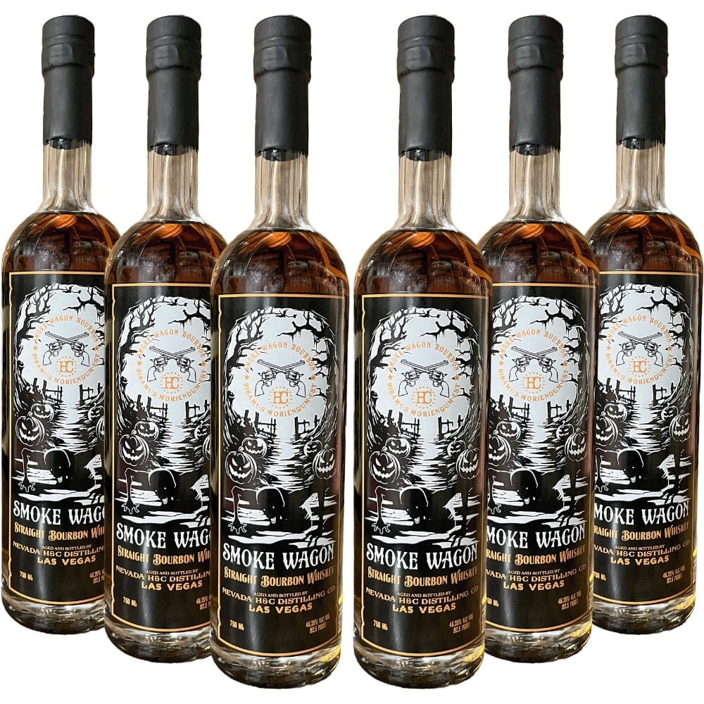 Smoke Wagon Straight Bourbon Glow In The Dark Halloween Edition 2024 6pk Bourbon Smoke Wagon Bourbon 