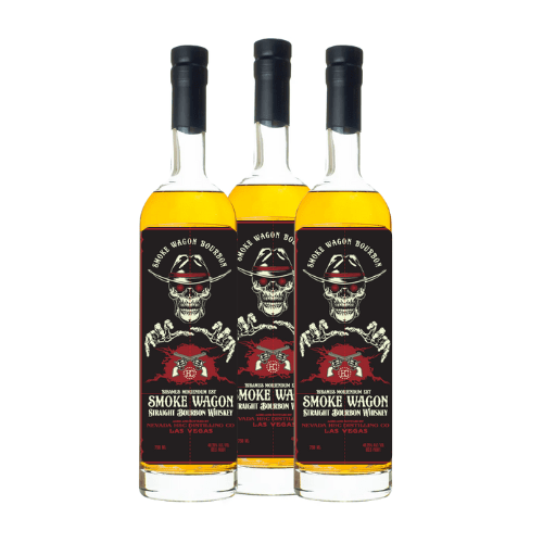 Smoke Wagon Straight Bourbon Halloween Edition 2025 3PK Bourbon Smoke Wagon Bourbon 