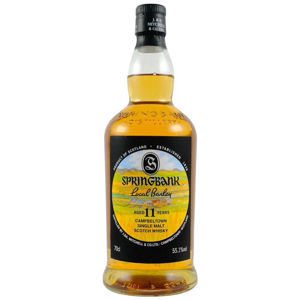 Springbank 11 Year Old Local Barley 110.2 Proof Scotch Springbank 