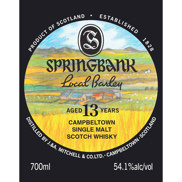 SPRINGBANK Local Barley 9年　10年　11年　13年 Springbank Local Barley 11 Year Old Single Malt Scotch