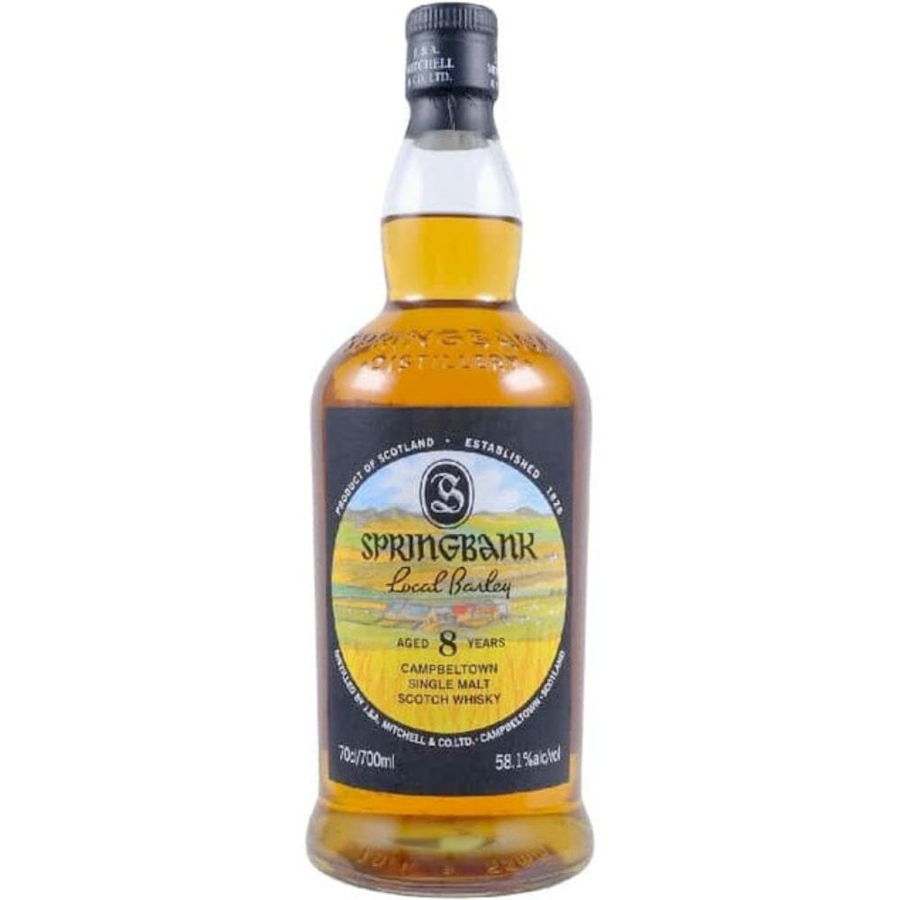 Springbank Local Barley 8 Year Single Malt Scotch Whisky 2025 Release Scotch Springbank 