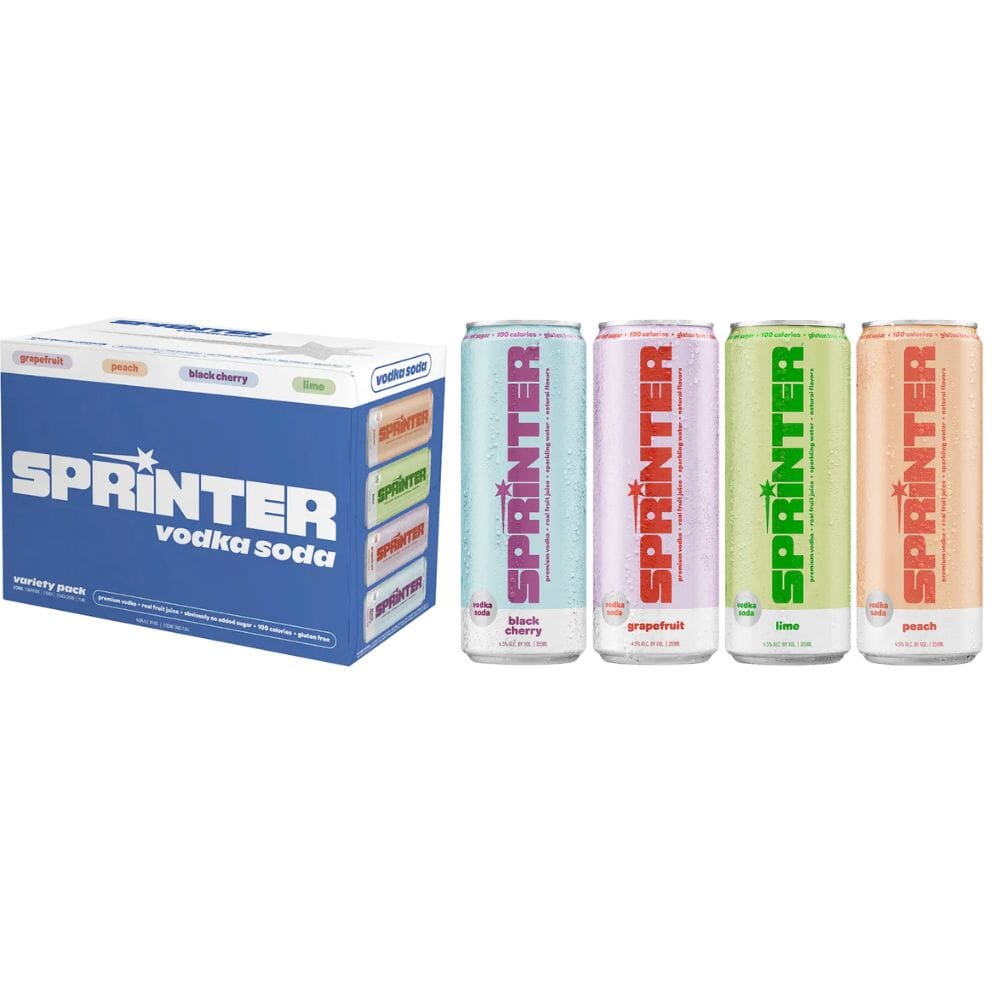 Sprinter Vodka Soda Variety 8 PK by Kylie Jenner Canned Cocktails Sprinter 