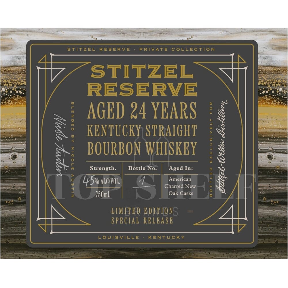 Stitzel Reserve 24 Year Old Kentucky Straight Bourbon Bourbon Stitzel-Weller Distillery 