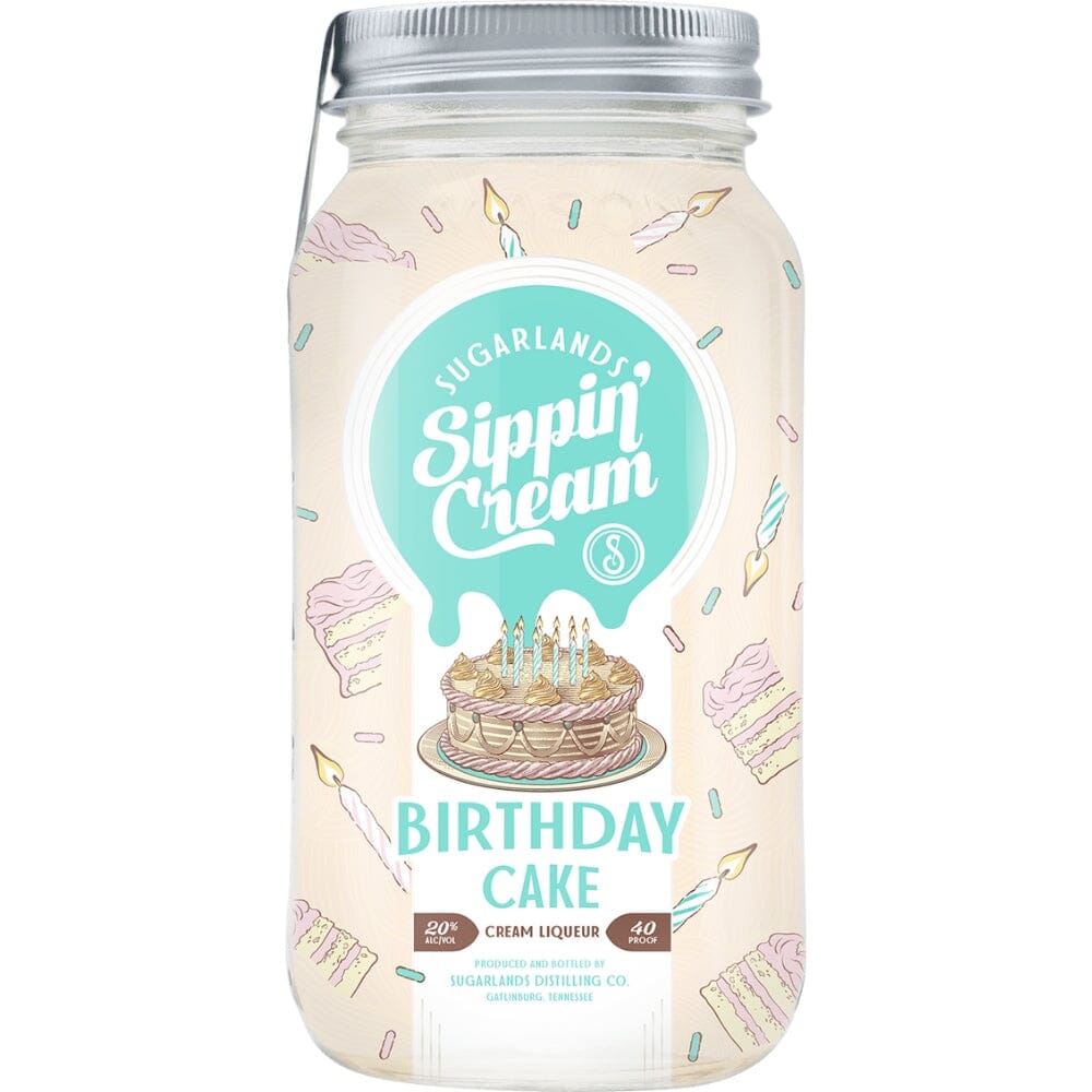 Sugarlands Birthday Cake Sippin' Cream Liqueur Liqueur Sugarlands Distilling Company 