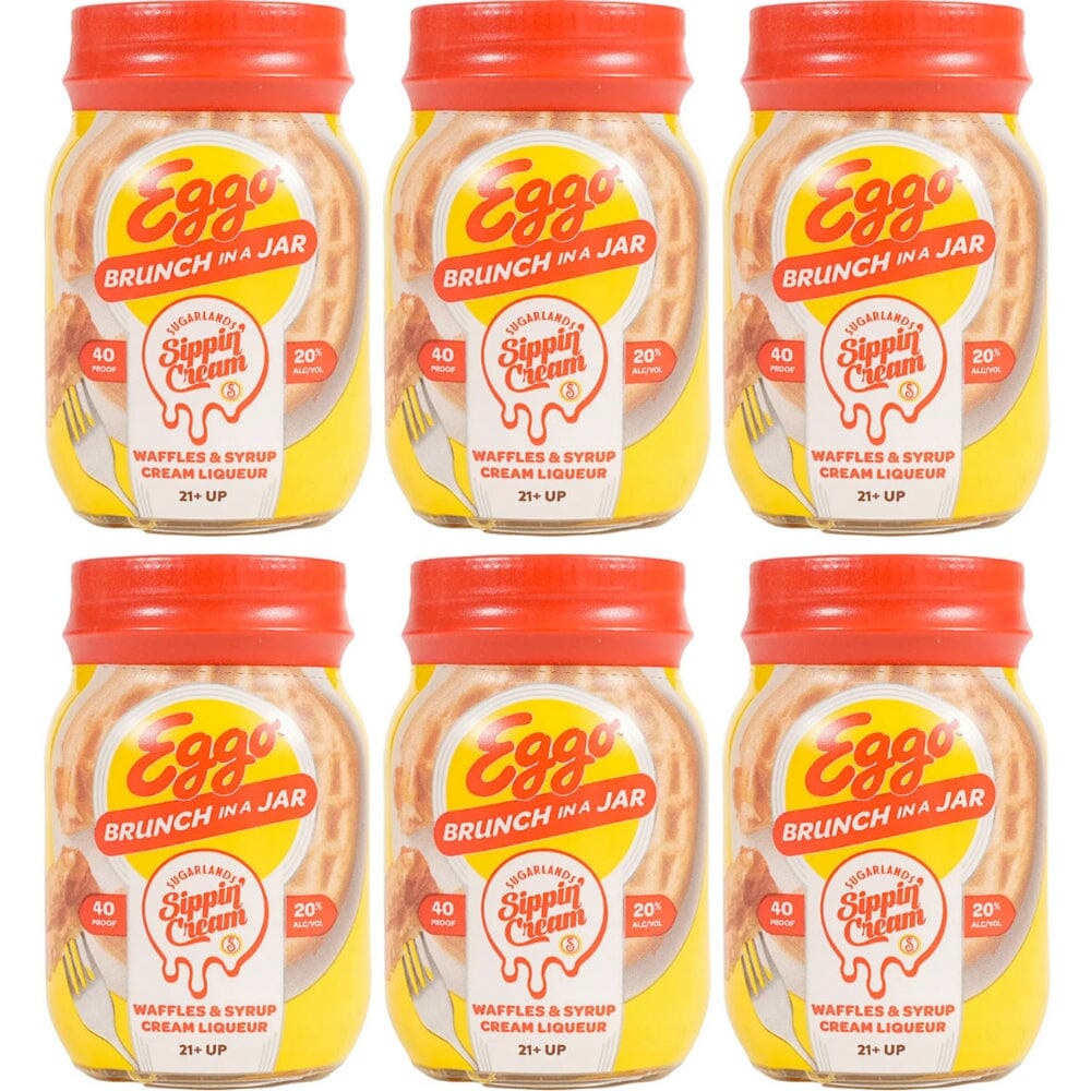 Sugarlands Eggo Brunch in a Jar Waffles & Syrup Sippin’ Cream 50ml 6pk Liqueur Sugarlands Distilling Company 