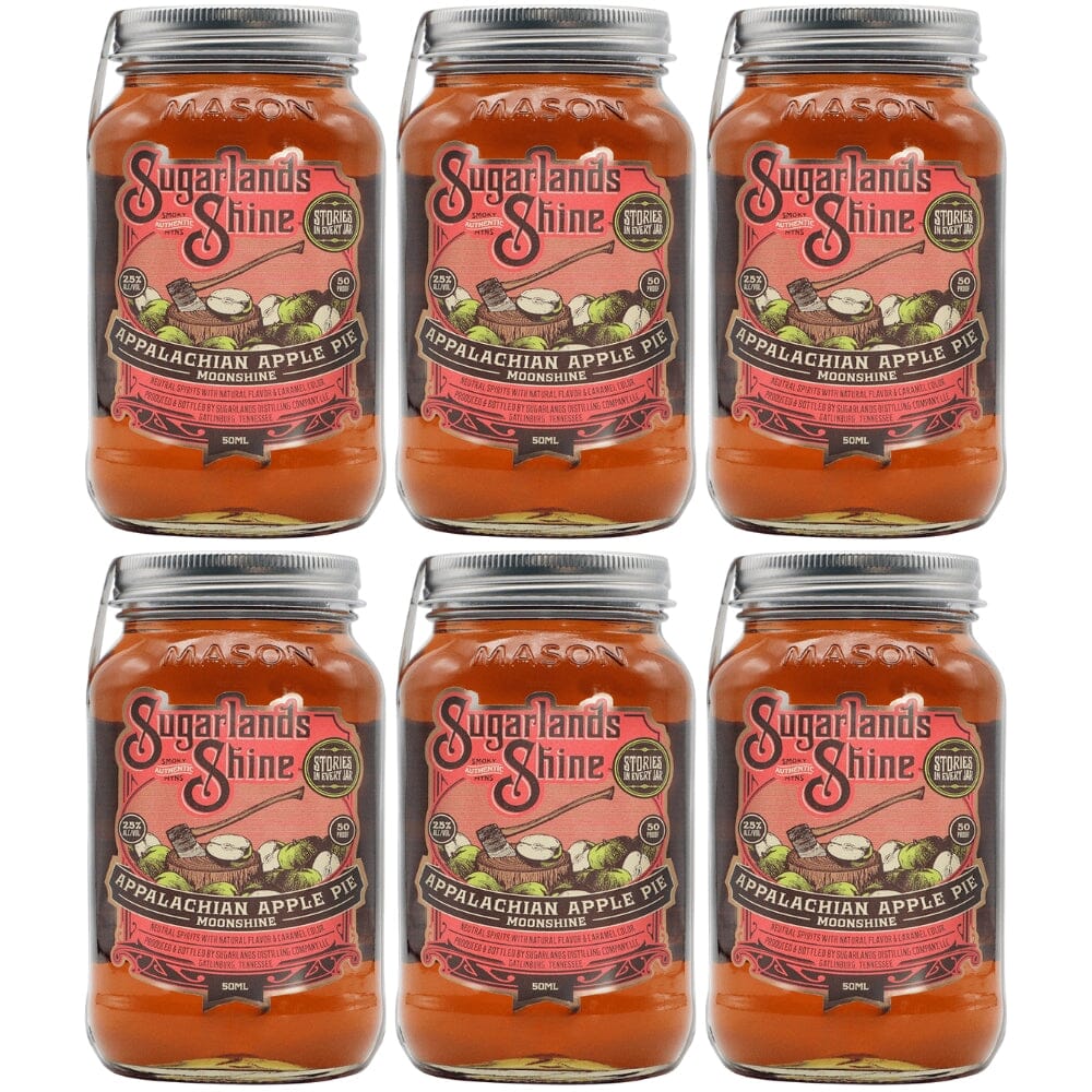Sugarlands Shine Apple Pie Moonshine 50ml 6pk Moonshine Sugarlands Distilling Company 