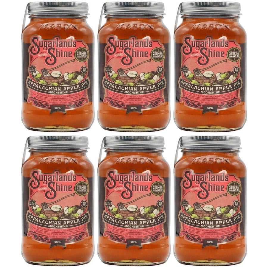 Sugarlands Shine Apple Pie Moonshine 50ml 6pk Moonshine Sugarlands Distilling Company 