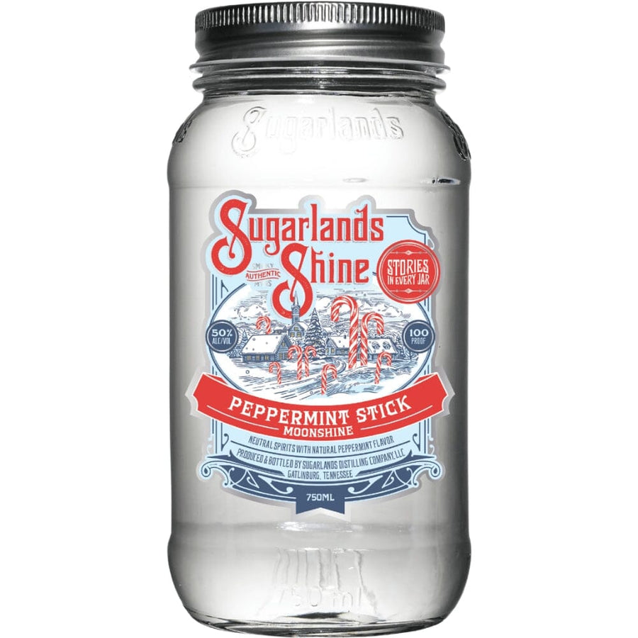 Sugarlands Shine Peppermint Stick Moonshine 750ml Moonshine Sugarlands Distilling Company 