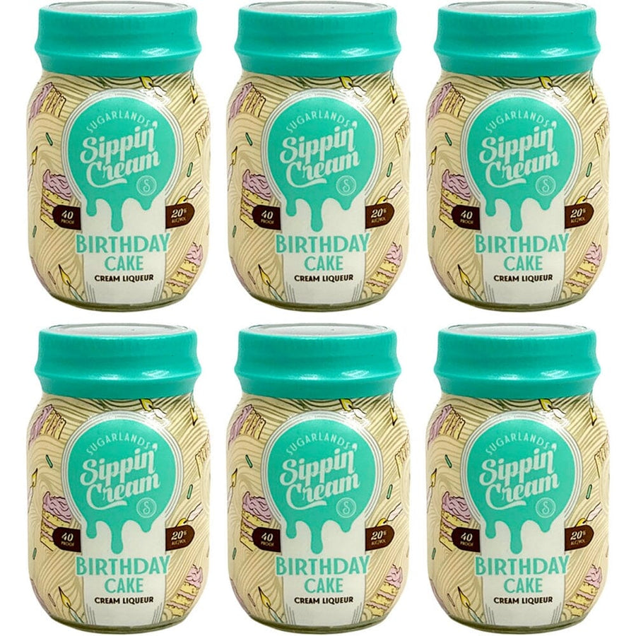 Sugarlands Sippin' Cream Birthday Cake 50ml 6pk Liqueur Sugarlands Distilling Company 
