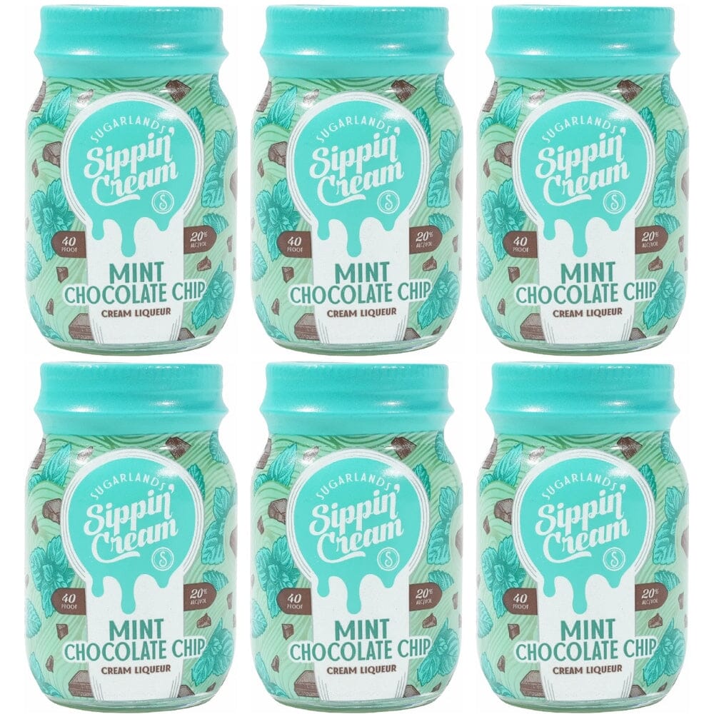 Sugarlands Sippin' Cream Mint Chocolate Chip 50ml 6pk Liqueur Sugarlands Distilling Company 