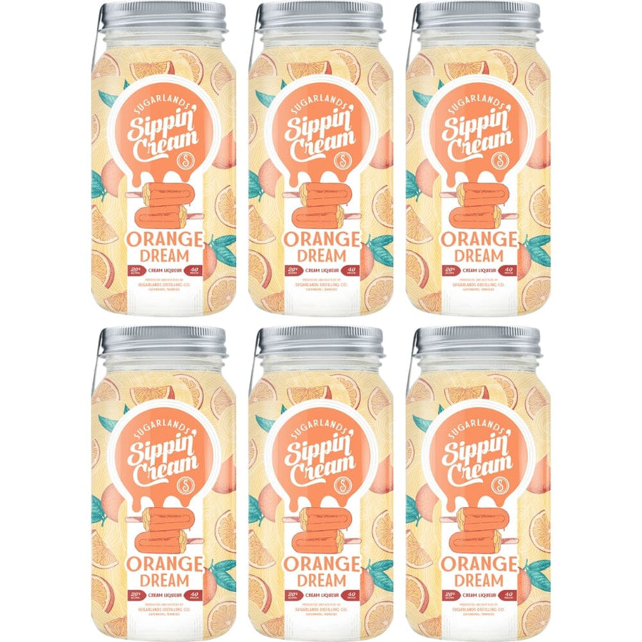 Sugarlands Sippin' Cream Orange Dream 50ml 6pk Liqueur Sugarlands Distilling Company 