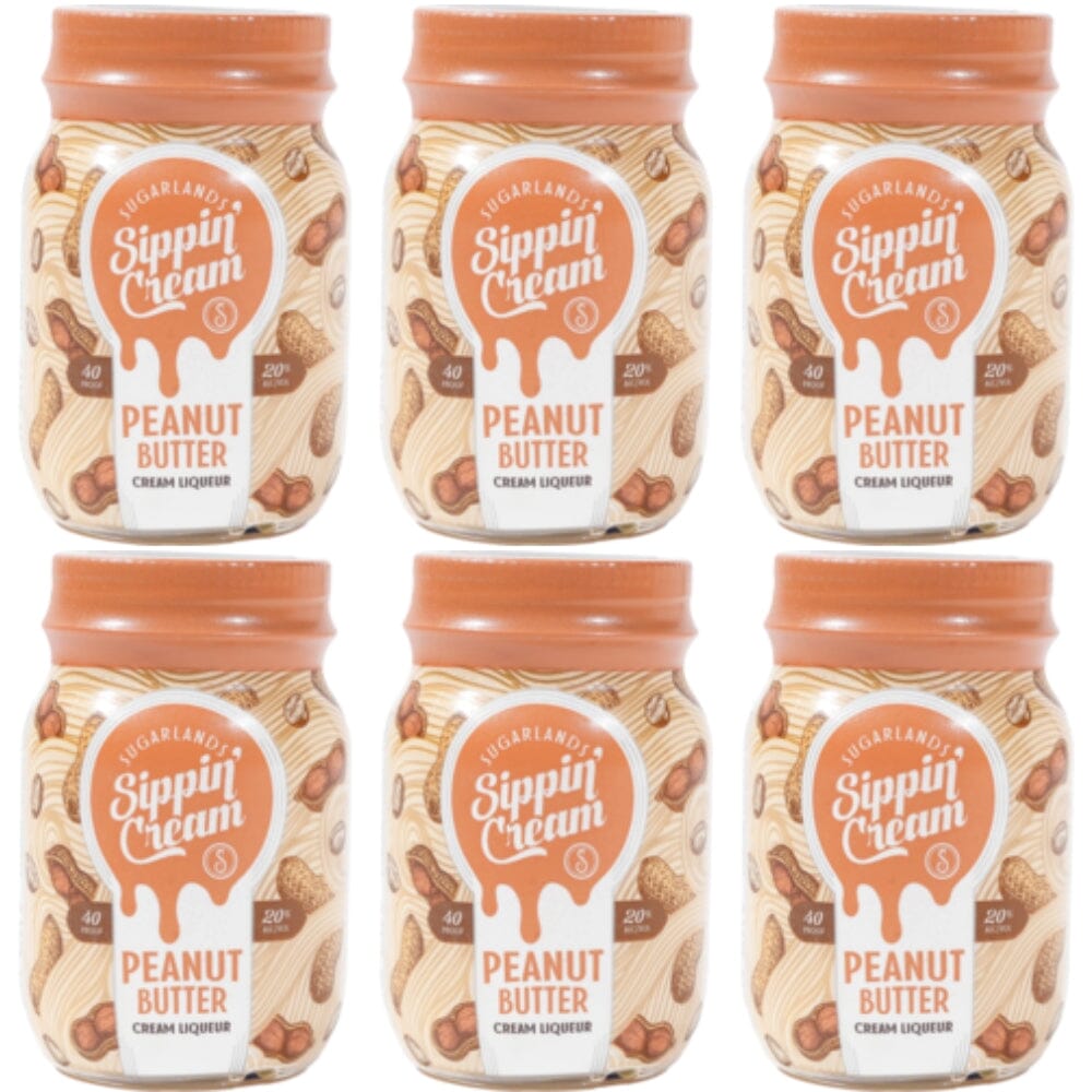 Sugarlands Sippin' Cream Peanut Butter 50ml 6pk Liqueur Sugarlands Distilling Company 