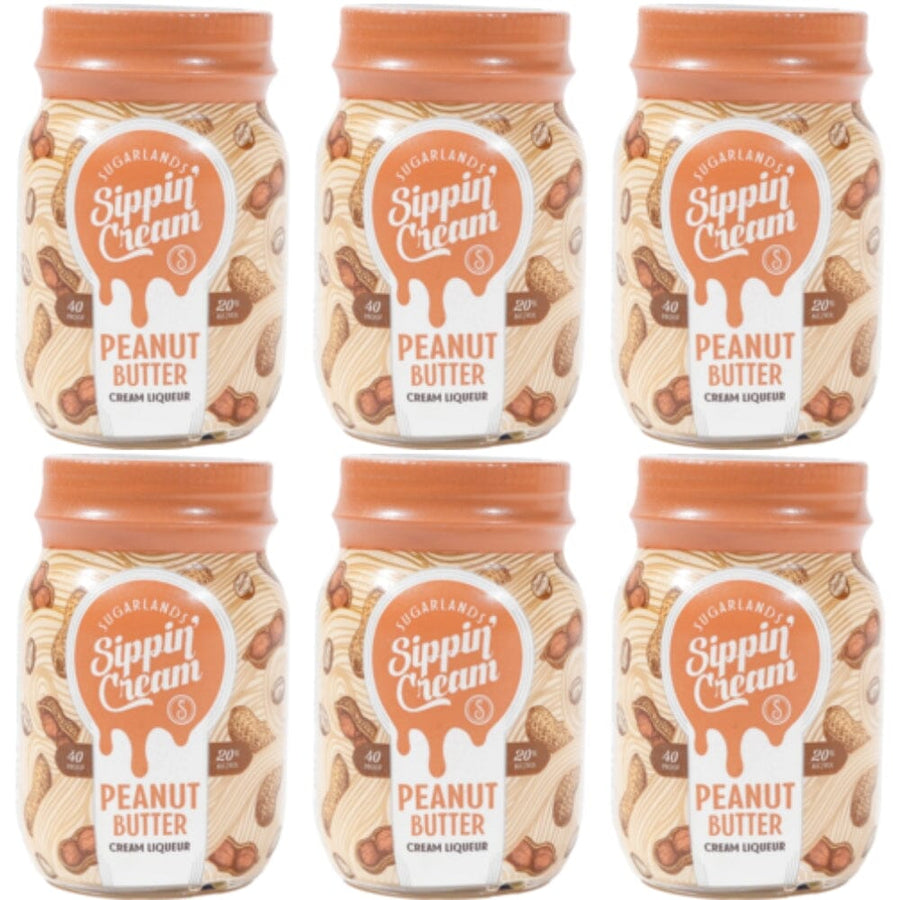 Sugarlands Sippin' Cream Peanut Butter 50ml 6pk Liqueur Sugarlands Distilling Company 