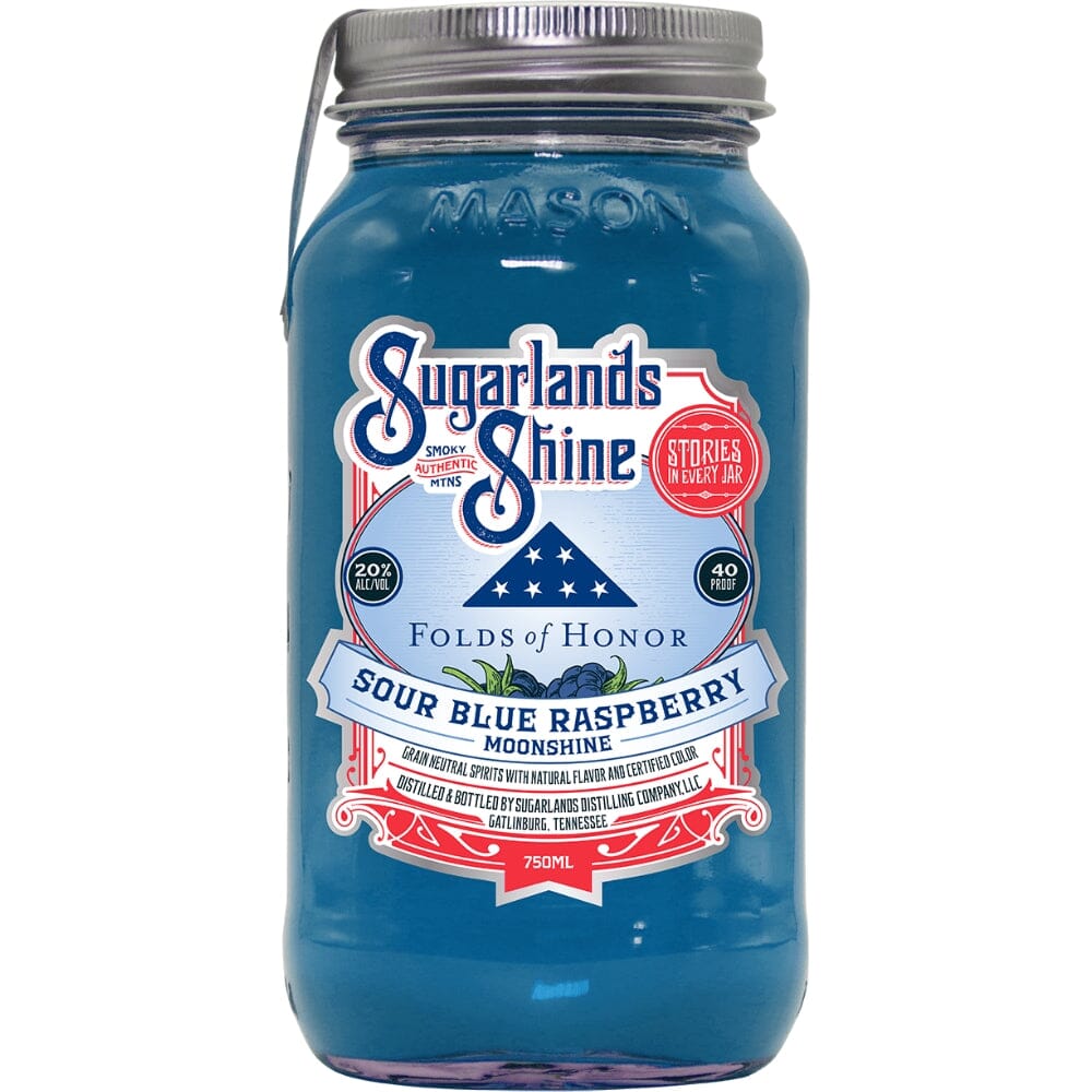 Sugarlands Sour Blue Raspberry 750ml Moonshine Sugarlands Distilling Company 