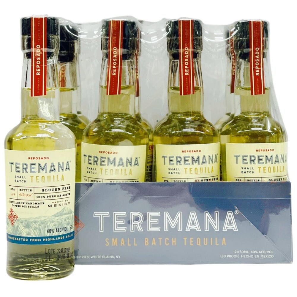 Teremana Tequila Reposado 50ml 12 Pack Tequila Teremana Tequila 