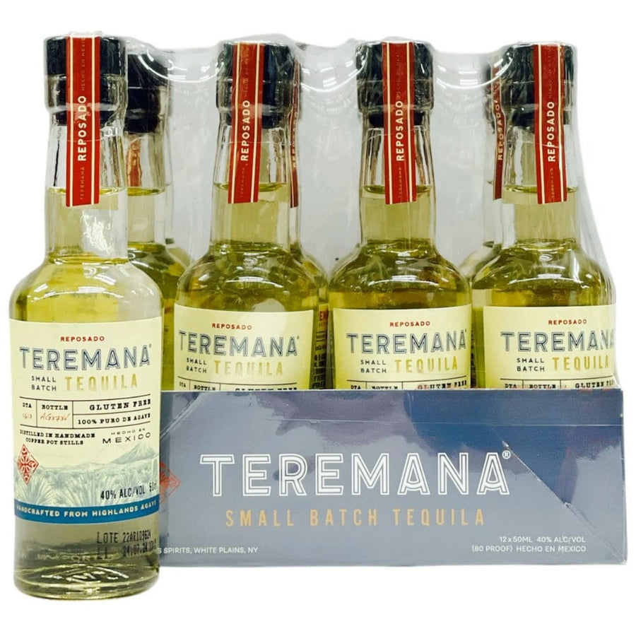 Teremana Tequila Reposado 50ml 12 Pack Tequila Teremana Tequila 