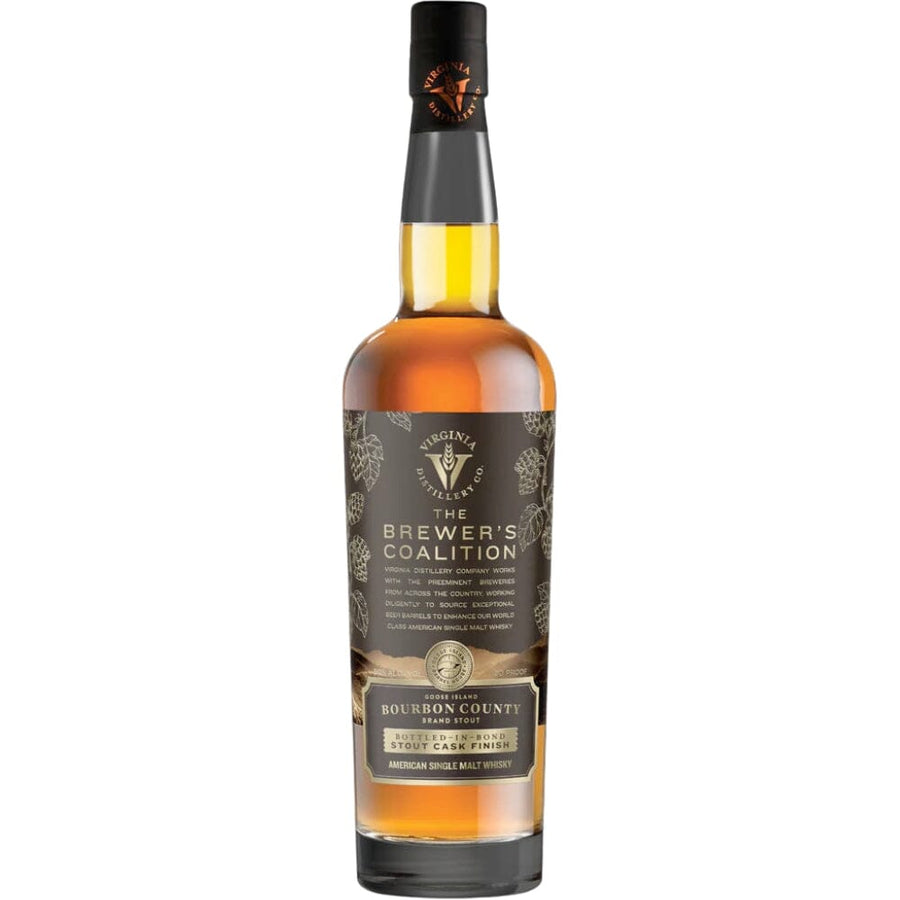 The Brewer’s Coalition Goose Island Bourbon County Brand Stout Single Malt Whisky Single Malt Whiskey Virginia Distillery Co. 