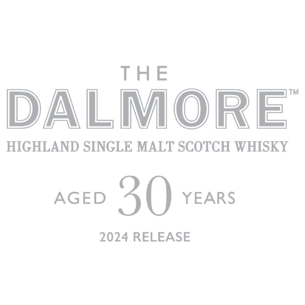 The Dalmore 30 Year Old 2024 Edition 700ml Single Malt Scotch Whiskey The Dalmore 