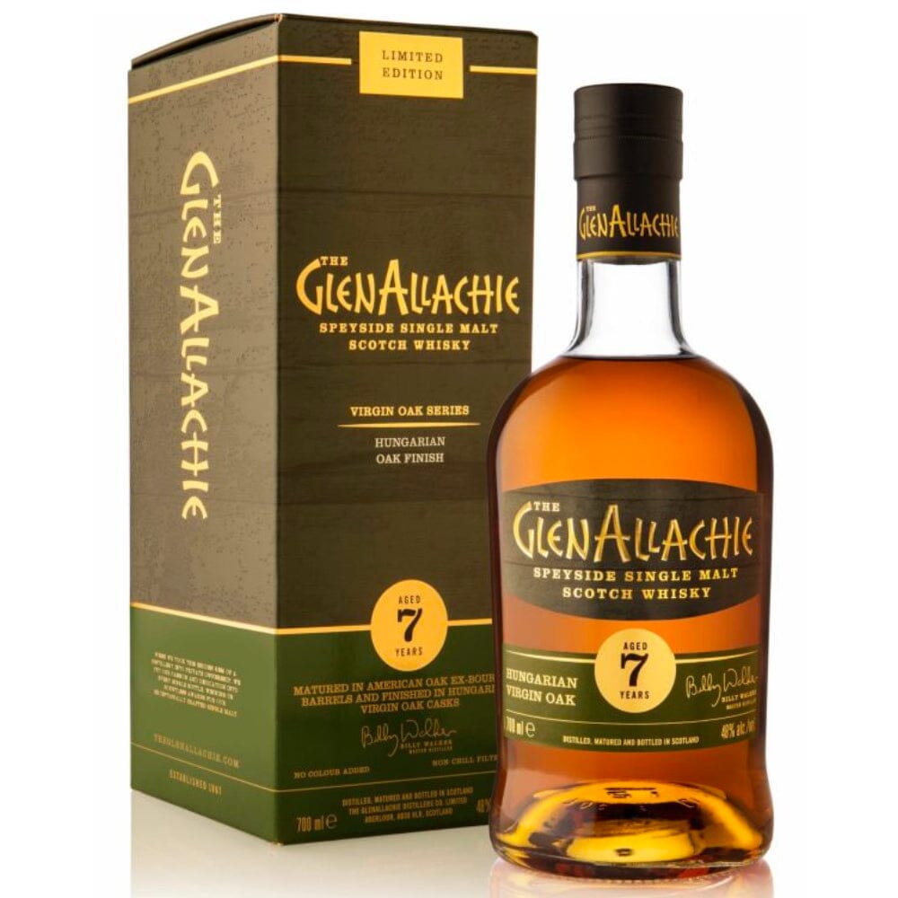 The GlenAllachie 7 Year Old Hungarian Virgin Oak Finish Scotch The GlenAllachie 