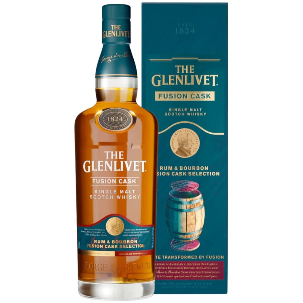 The Glenlivet Rum & Bourbon Fusion Cask Selection Scotch The Glenlivet 